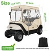10L0L Golf Cart 2 Passenger Enclosure for EZGO TXT &