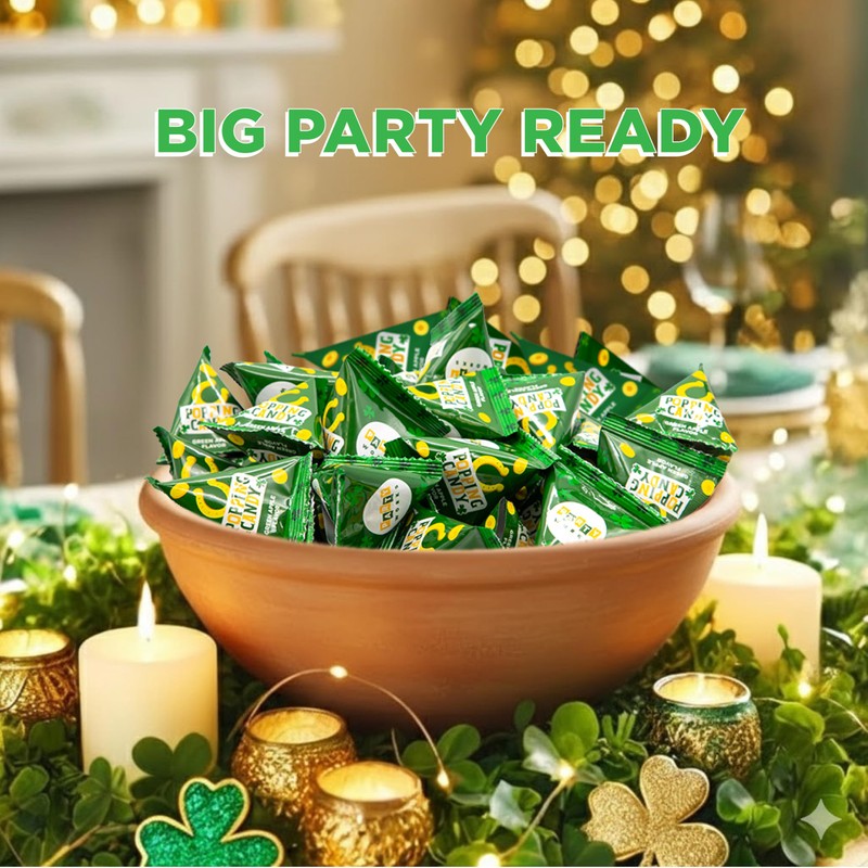 St Patrick's Day Candy - 40 Mini Packs - Popping