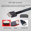 chenyang Oculink SFF-8612 SFF-8611 to PCI-E 4.0 NVME M.2 M-Key