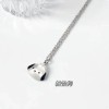 Sanrio Pochacco Figure Resin Pendant Necklace w/ Tin Chain 11.5"