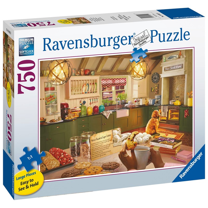 Ravensburger Cozy Kitchen 750 Piece Puzzle - Engaging Jigsaw Challenge