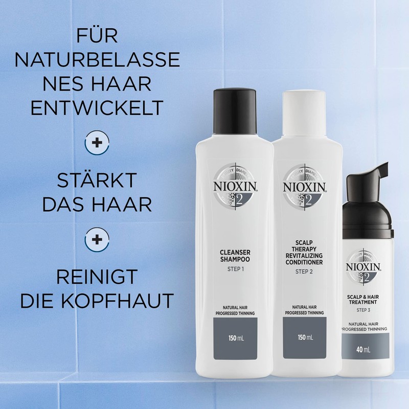 Nioxin System 2 Starter Set for Natural Hair 340 ml