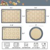 GUANCI Silicone Baking Mat Set of 4, GUANCI Grade Food