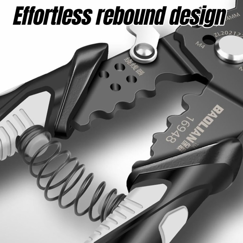 25-in-1 Multifunctional Wire Stripper Tool,Wire Cutter,Cable Cutters, Wire Crimper,Side Cutter,