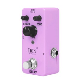 Alnicov Electric Guitar Delay Effect for Guitar Accessory Pink