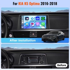 Realdio Android Car Stereo for KIA K5 Optima 2016 2017 2018 with CarPlay Android Auto 26UI 2GB+64GB