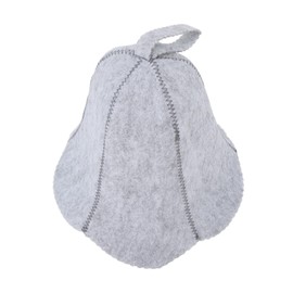 Bath Sauna Hat, Relaxing Shower Sauna Hat Refreshing for Men (Grey)