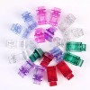 Nail Art 10 Pinza Clip Para Polygel Acrygel Molde Dual
