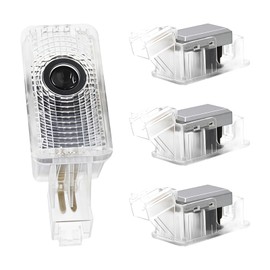 Aepiraza 4 Pack Car Led Door Light Logo Projector Compatible with RLX/MDX/ZDX/TLX/TL/RDX Series, HD Welcome Lights Never Fade Door Light LED Puddle Light (Blue White)