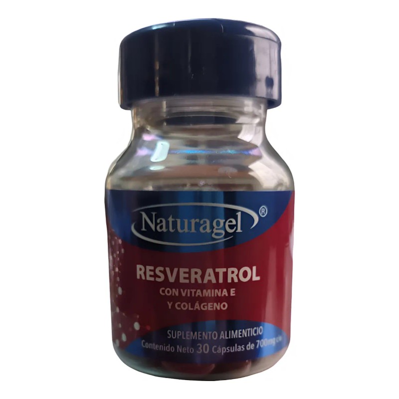 Resveratrol Con Vitamina E Y Colageno Suplemento 2 Pack