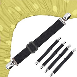 Bed Sheet Holders Fasteners,Bed Sheet Holder Straps Sheet Stays Keepers for Bed Sheets,Mattress Covers,Sofa Cushion