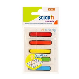 Stick'N 12 mm Film Index Arrows Assorted Sticky Notes (Pack of 100)