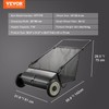 VEVOR Tow Behind Lawn Sweeper, Pull Behind Lawn Sweeper 50",