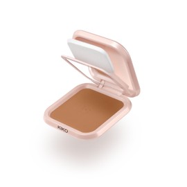 KIKO Milano Skin Lover Refining Face Powder Foundation 09, Moisturising, Unifying Compact Powder Foundation