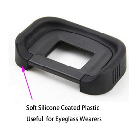 EB Eyepiece Eyecup Viewfinder Eye Cup for Canon EOS 90D 80D/70D/60D/50D/40D/20D/5D Mark II/5D Mark I/6D Mark II/6D Mark I Camera (2-Pieces), ULBTER 5D2/6D2 viewfinder Eyecup with Hot Shoe Cover