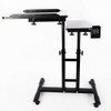 TFCFL Adjustable Large Mobile Tattoo Work Station Stand Tattoo Desk