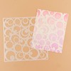 12Pcs/Set Painting Template Set,6x6inch Plastic Stencil for Card Making,Reusable Stencil
