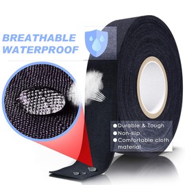 XHSBBB Hockey Tape Sport Stick Athletic Cloth Tapes Multipurpose Grip Very Strong No Sticky Residue Easy Tear Hockey Grips Waterproof Sports Tape(2.5cm x 25m)