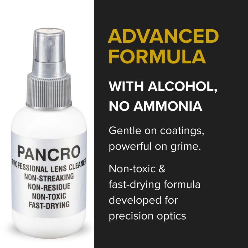 Pancro Professional Lens Cleaner 4oz. Spray Bottle