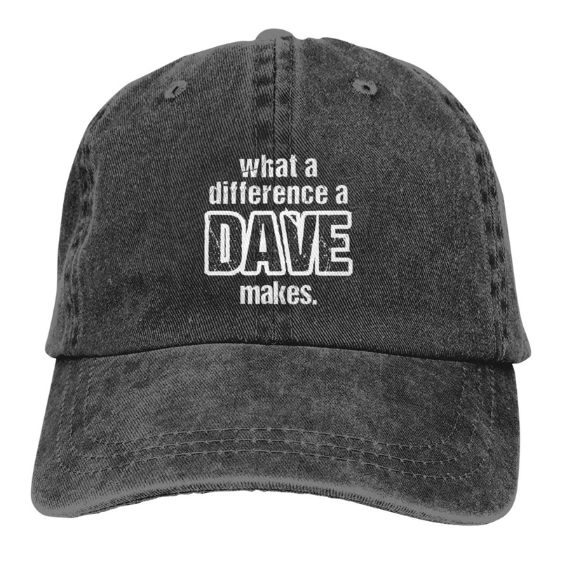Funny Hat What A Differences A Dave Makes Hat for