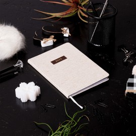 2025 Eccolo 12 Month Bound Planner, Yearly, Monthly & Weekly Pages (Portable Size - 5.25 x 7.75")