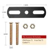 KOVNISE Adjustable Bed Frame Support Legs 19-32cm Support Legs Replacement