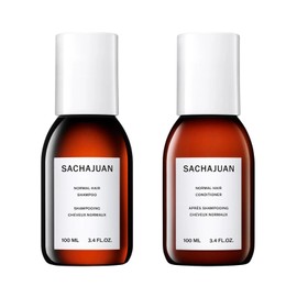 SACHAJUAN Normal Hair Shampoo & Conditioner Set | Gentle Cleansing for Everyday Use | Adds Volume & Body | 3.4 oz (Set of 2)
