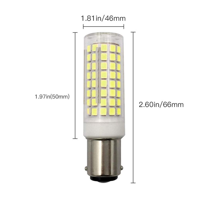 10W BA15D LED Bulbs Dimmable Corn Light Bulbs-102 LEDs 2835