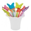 Zak Designs Butterfly Picks Set of 7 Rainbow Colours 8