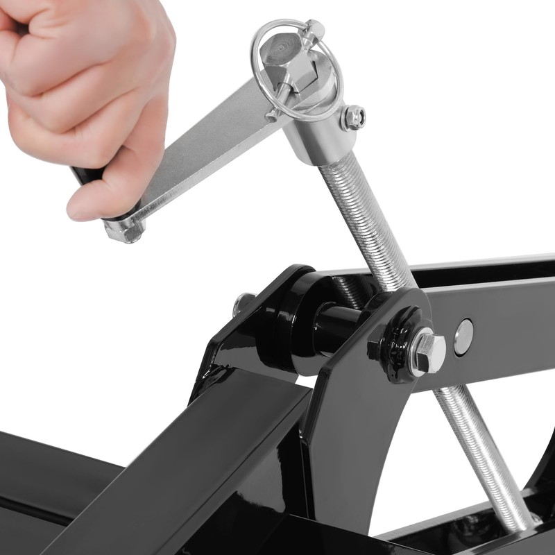 KUAFU ATV/UTV Manual Implement Lift, 1-Point and 2-Inch Receiver, 50