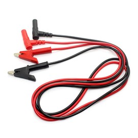 Multimeter Alligator Clips Leads,3.5ft Banana Plug to Alligator Clip Test Lead,4mm Test Lead Probe Suitable for Most of Digital Multimeter