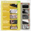 Puzzle Storage with Central Mesh Window，Puzzle Binder with Puzzles Stickers