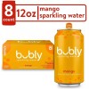Bubly Mango Sparkling Water 12 fl oz, 8 Pack Cans