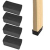 2x4 Wood Post End Cap - 4Pcs 1.57”x 3.15“Post caps