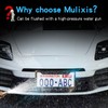 Mulixis Bing License Plate Frames for Women Diamond Black License