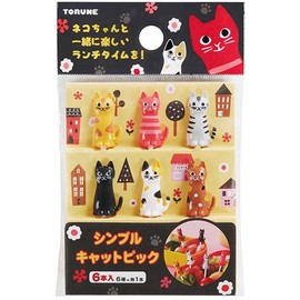 Torne P-3466 Simple Cat Lunch Picks, Pack of 6