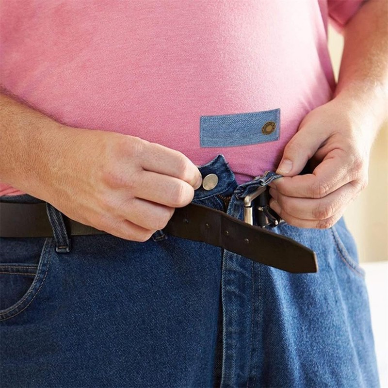 YFFSFDC Waist Adjustment Buttons, Set of 4, Waist Extender, Waist
