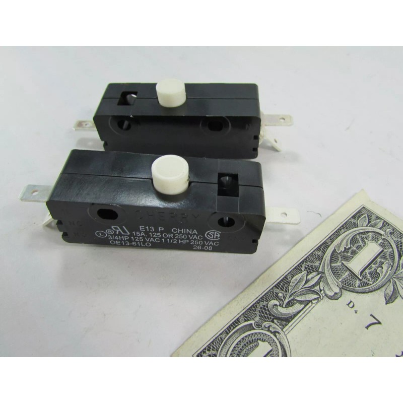 Cherry Electrical 2 Cherry E13 15A N/O & N/C Button