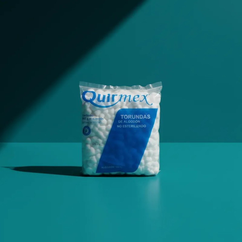 Torundas De Algodón Absorbente Quirmex 500g