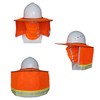 Asphodelia 2PCS Hard Hat Sun Shades, High Visibility Sunshield,Full Brim
