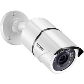 ZOSI 5.0MP TVI Security Camera-Super HD Bullet Waterproof CCTV BNC Camera for Home Office Security System (Renewed)