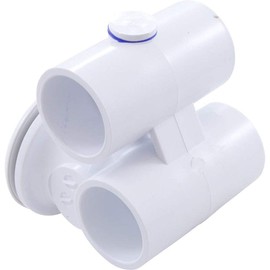 Hydro-Air Jet Cmplt, BWG/HAI Slimline, 1-3/4"hs, Eye, Smth, White, a1 s, w1 s