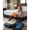 Compression Packing Cubes Ultralight 7PCS Luggage Travel Organizer Bags Set