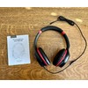 PeohZarr 2 COUNT PeohZarr Wired On-Ear Headphones RED