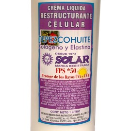 Protector Solar Tepezcohuite Corporal Crema Fps Claro
