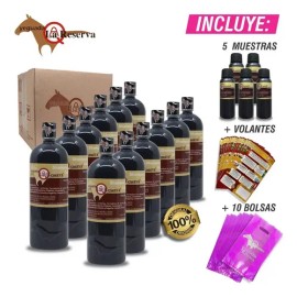 Caja Shampoo Yeguada La Reserva Precio De Mayoreo La Caja Incluye 5 Muestras Mas 10 Bolsas Impresas Y Volantes Envío Gts                              