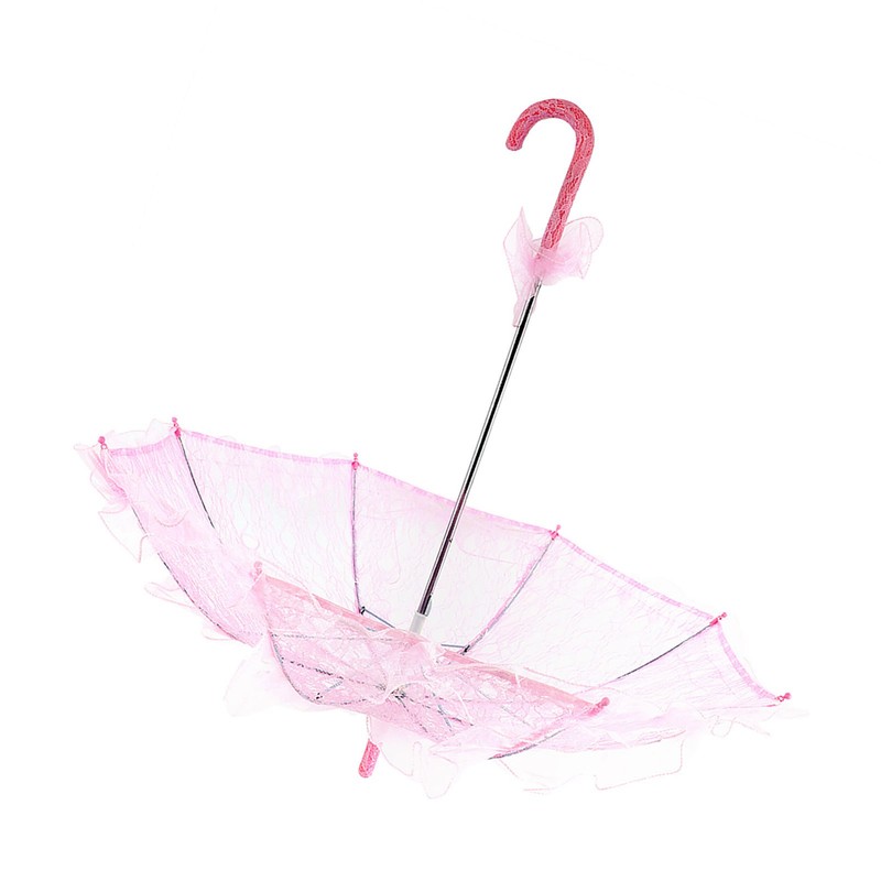 Bridal Lace Cotton Umbrella for Wedding Parties Dancing Photography Prop