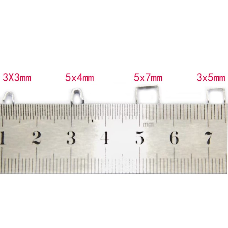 Pack of 1,200 #3 Zipper Stoppers (Bottom 400 Pieces +