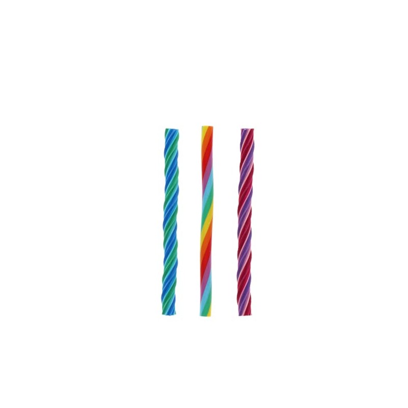 Twisted Rainbow Erasers (Set of 3)