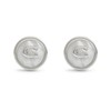 COACH Women's Signature Mother of Pearl Coin Stud Earrings, One